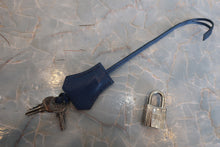 Load image into Gallery viewer, HERMES BIRKIN 30 Clemence leather Blue □K Engraving Hand bag 700090177