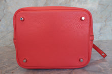 Load image into Gallery viewer, HERMES PICOTIN LOCK MM Clemence leather Rose jaipur □R Engraving Hand bag 700090151