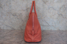 Load image into Gallery viewer, HERMES BOLIDE RELAX 35 Sikkim leather Crevette T Engraving Hand bag 800080110