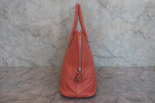 Load image into Gallery viewer, HERMES BOLIDE RELAX 35 Sikkim leather Crevette T Engraving Hand bag 800080110
