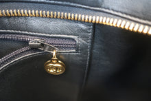 画像をギャラリービューアに読み込む, CHANEL/シャネル 復刻トート ラムスキン ブラック/ゴールド金具 トートバッグ 800060214