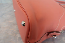 Load image into Gallery viewer, HERMES BOLIDE RELAX 35 Sikkim leather Crevette T Engraving Hand bag 800080110