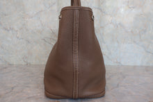 Load image into Gallery viewer, HERMES GARDEN PARTY PM Negonda leather Etoupe gray T Engraving Tote bag 800050110