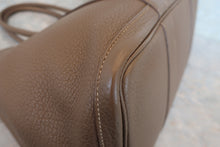 Load image into Gallery viewer, HERMES GARDEN PARTY PM Negonda leather Etoupe gray T Engraving Tote bag 800050110
