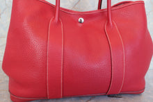 將圖片載入圖庫檢視器 HERMES/エルメス ガーデンパーティPM ネゴンダ ルージュガランス □L刻印 トートバッグ 700070107