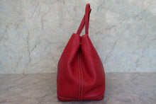 將圖片載入圖庫檢視器 HERMES/エルメス ガーデンパーティPM ネゴンダ ルージュガランス □L刻印 トートバッグ 700070107