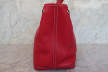 將圖片載入圖庫檢視器 HERMES/エルメス ガーデンパーティPM ネゴンダ ルージュガランス □L刻印 トートバッグ 700070107