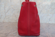 將圖片載入圖庫檢視器 HERMES/エルメス ガーデンパーティPM ネゴンダ ルージュガランス □L刻印 トートバッグ 700070107