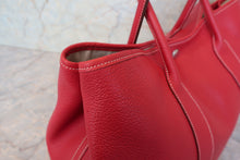 將圖片載入圖庫檢視器 HERMES/エルメス ガーデンパーティPM ネゴンダ ルージュガランス □L刻印 トートバッグ 700070107