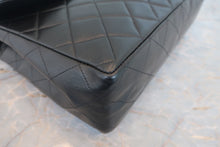 Load image into Gallery viewer, CHANEL Medium Matelasse single flap double chain shoulder bag Lambskin Black/Gold hadware Shoulder bag 800020198