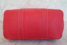 將圖片載入圖庫檢視器 HERMES/エルメス ガーデンパーティPM ネゴンダ ルージュガランス □L刻印 トートバッグ 700070107