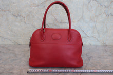 将图片加载到图库查看器,HERMES/BOLIDE 27 Clemence leather Rouge vif □J刻印 Shoulder bag 800020149