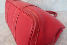 將圖片載入圖庫檢視器 HERMES/エルメス ガーデンパーティPM ネゴンダ ルージュガランス □L刻印 トートバッグ 700070107