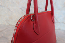 将图片加载到图库查看器,HERMES/BOLIDE 27 Clemence leather Rouge vif □J刻印 Shoulder bag 800020149