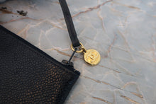 画像をギャラリービューアに読み込む, CHANEL/シャネル マトラッセ巾着ショルダーバッグ キャビアスキン ネイビー/ゴールド金具 ショルダーバッグ 800070042
