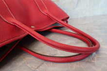 將圖片載入圖庫檢視器 HERMES/エルメス ガーデンパーティPM ネゴンダ ルージュガランス □L刻印 トートバッグ 700070107