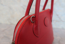 将图片加载到图库查看器,HERMES/BOLIDE 27 Clemence leather Rouge vif □J刻印 Shoulder bag 800020149