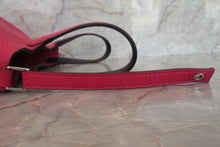 Load image into Gallery viewer, HERMES PICOTIN LOCK ECLAT PM Clemence leather/Swift leather Framboise/Rouge sellier Z Engraving Hand bag 700030043