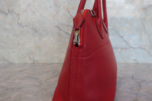 将图片加载到图库查看器,HERMES/BOLIDE 27 Clemence leather Rouge vif □J刻印 Shoulder bag 800020149