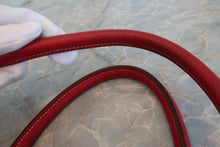 將圖片載入圖庫檢視器 HERMES/エルメス ガーデンパーティPM ネゴンダ ルージュガランス □L刻印 トートバッグ 700070107