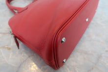 将图片加载到图库查看器,HERMES/BOLIDE 27 Clemence leather Rouge vif □J刻印 Shoulder bag 800020149