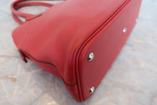 将图片加载到图库查看器,HERMES/BOLIDE 27 Clemence leather Rouge vif □J刻印 Shoulder bag 800020149