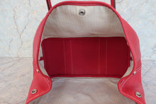 將圖片載入圖庫檢視器 HERMES/エルメス ガーデンパーティPM ネゴンダ ルージュガランス □L刻印 トートバッグ 700070107