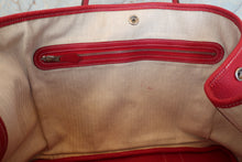 將圖片載入圖庫檢視器 HERMES/エルメス ガーデンパーティPM ネゴンダ ルージュガランス □L刻印 トートバッグ 700070107