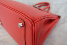 将图片加载到图库查看器,HERMES BIRKIN 25 Swift leather Sanguine □R刻印 Hand bag 800050107
