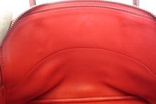 将图片加载到图库查看器,HERMES/BOLIDE 27 Clemence leather Rouge vif □J刻印 Shoulder bag 800020149