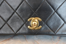 画像をギャラリービューアに読み込む, CHANEL/シャネル ミニマトラッセフルフラップチェーンショルダーバッグ ラムスキン ブラック/ゴールド金具 ショルダーバッグ 800070025
