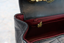 画像をギャラリービューアに読み込む, CHANEL/シャネル 中マトラッセシングルフラップチェーンショルダーバッグ ラムスキン ブラック/ゴールド金具 ショルダーバッグ 700040023