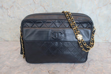将图片加载到图库查看器,CHANEL/香奈儿 CF 流苏 链条 肩背包 羊皮 Navy/Gold hadware(藏蓝色/金色金属) 肩背包 800020188