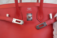 将图片加载到图库查看器,HERMES BIRKIN 25 Swift leather Sanguine □R刻印 Hand bag 800050107
