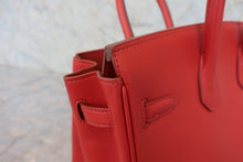 将图片加载到图库查看器,HERMES BIRKIN 25 Swift leather Sanguine □R刻印 Hand bag 800050107