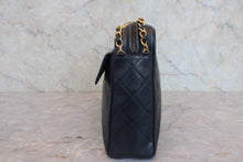 将图片加载到图库查看器,CHANEL/香奈儿 CF 流苏 链条 肩背包 羊皮 Navy/Gold hadware(藏蓝色/金色金属) 肩背包 800020188