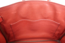 将图片加载到图库查看器,HERMES BIRKIN 25 Swift leather Sanguine □R刻印 Hand bag 800050107