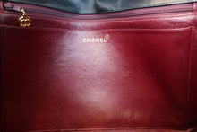 画像をギャラリービューアに読み込む, CHANEL/シャネル 中マトラッセシングルフラップチェーンショルダーバッグ ラムスキン ブラック/ゴールド金具 ショルダーバッグ 700040023