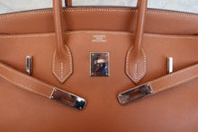將圖片載入圖庫檢視器 HERMES/エルメス バーキン35 ヴォーエプソン ゴールド □M刻印 ハンドバッグ 700020090