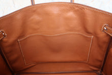 將圖片載入圖庫檢視器 HERMES/エルメス バーキン35 ヴォーエプソン ゴールド □M刻印 ハンドバッグ 700020090
