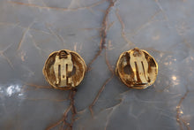 Load image into Gallery viewer, CHANEL CC mark earring Gold plate Gold Earring 500090263
