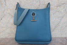 画像をギャラリービューアに読み込む, HERMES/エルメス ヴェスパPM トリヨンクレマンス ブルージーン ショルダーバッグ 800010048