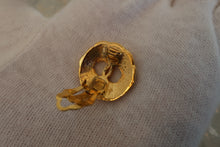 Load image into Gallery viewer, CHANEL CC mark earring Gold plate Gold Earring 500090263