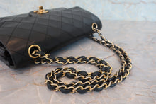 画像をギャラリービューアに読み込む, CHANEL/シャネル マトラッセWフラップWチェーンショルダーバッグ ラムスキン ブラック/ゴールド金具 ショルダーバッグ 800070036