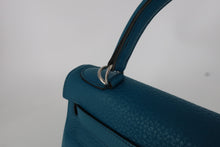画像をギャラリービューアに読み込む, HERMES/エルメス ケリー28 トリヨンクレマンス ブルーイズミール □Q刻印 ハンドバッグ 800100037