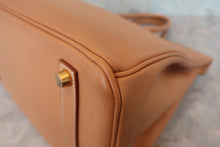 画像をギャラリービューアに読み込む, HERMES/エルメス バーキン35 クシュベル ナチュラル □B刻印 ハンドバッグ 800040143
