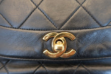将图片加载到图库查看器,CHANEL/香奈儿 戴妃 CF 链条包 羊皮 Black/Gold hadware(黑色/金色金属) 肩背包 700100170