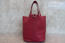 Load image into Gallery viewer, HERMES PICOTIN LOCK GM Clemence leather Ruby □N Engraving Hand bag 700070043