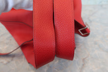 Load image into Gallery viewer, HERMES PICOTIN LOCK GM Clemence leather Rouge casaque □Q Engraving Hand bag 700090173