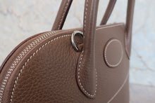 画像をギャラリービューアに読み込む, HERMES/エルメス ボリード31 トリヨンクレマンス エトゥープ A刻印 ショルダーバッグ 800030198